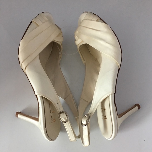 BHLDN Maryetta Peep Toe Heels NWOT - Picture 4 of 6